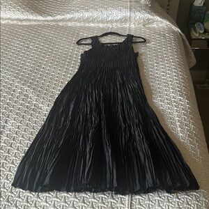 Eileen Fisher  Crushed Silk Tiered Dress